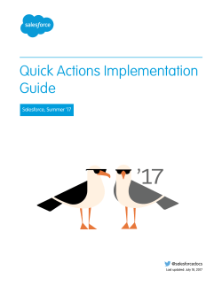 Quick Actions Implementation Guide