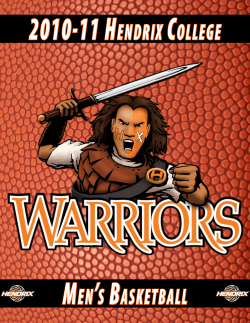 Men`s BasketBall - Hendrix College