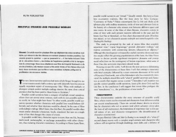 PDF: Multiple Strands and Possible Worlds