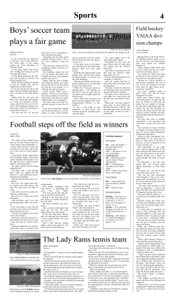 Sports Boys` soccer team plays a fair game