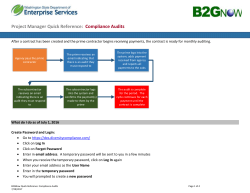 Incomplete Audits or Past Due Audits