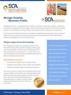 Manage Volatility. Maximize Profits.