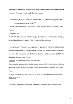Methodological differences in clinical trials evaluating - HAL