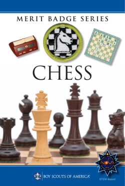 Chess - Boy Scouts of America