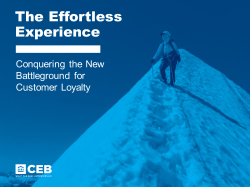 The Effortless Experience