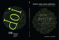 Online video game addiction. Exploring a new phenomenon.
