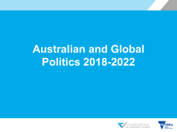 Australian and Global Politics