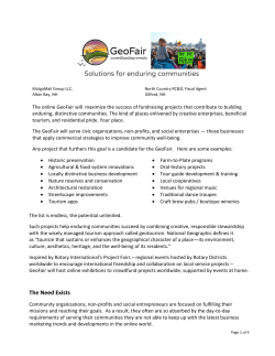 The Need Exists - Buckeye Hills Resource Conservation