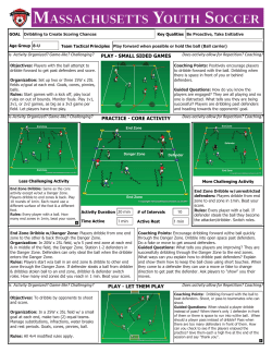 let them play play - small sided games practice