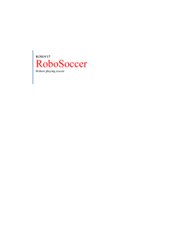 RoboSoccer - Ignus`17, IIT Jodhpur
