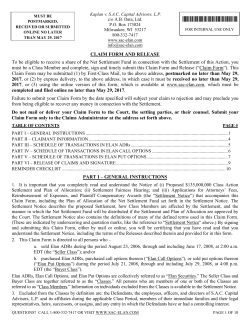 abdca54146 - KAPLAN v. SAC CAPITAL ADVISORS, LP
