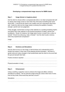 creating a compassionate image