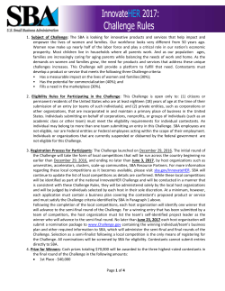 InnovateHER 2017 Challenge Rules