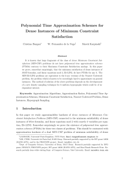 Polynomial Time Approximation Schemes for Dense