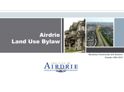 Title Slide - City of Airdrie