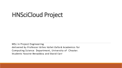 Presentation - CERN Indico