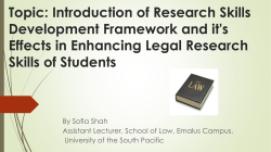 Topic: Introduction of RSD Framework and it`s