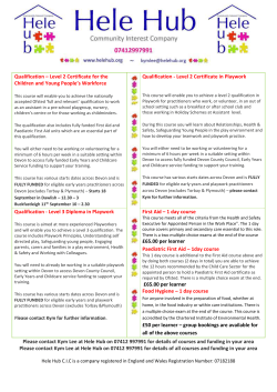 Certificate of Young People and Workforce Qualification Level 2
