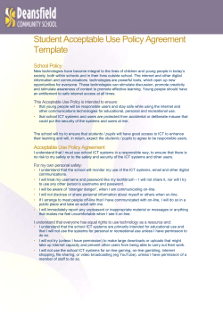 School Policy - St Matthias Wolverhampton