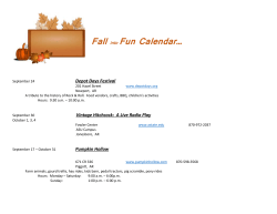 Fall into Fun Calendar&hellip;