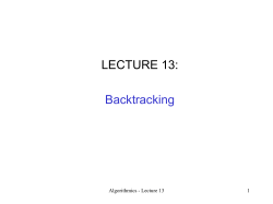 ALGORITHMICS