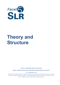 Theory and Structure