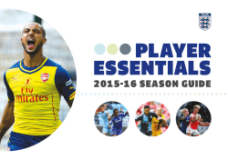 Player essentials - Football Association