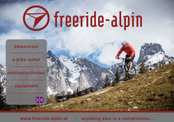 freeride alpin