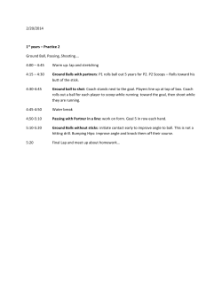 Day 2 Drills - League Athletics