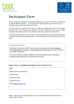 Get form - Cardiff University