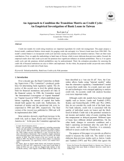 An Approach to Condition the Transition Matrix on Credit Cycle: An