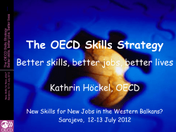 The OECD Skills Strategy