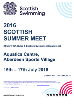 Scottish Amateur Swimming Association