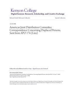 American Joint Distribution Committee