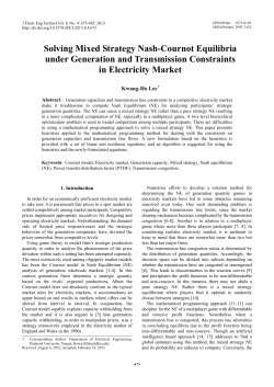 Solving Mixed Strategy Nash-Cournot Equilibria