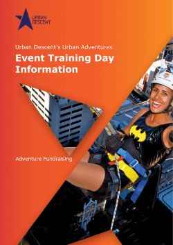 Event Training Day Information