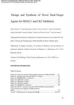 Design and Synthesis of Novel Dual