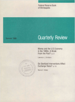 Do Sterilized Interventions Affect Exchange Rates?