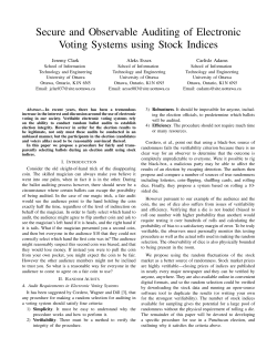 Secure and Observable Auditing of Electronic Voting Systems using