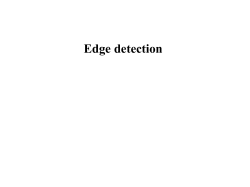 Edge detection