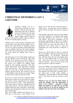 57 Christmas Holidays - City of Greater Geelong