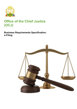 Business Requirements Specifications