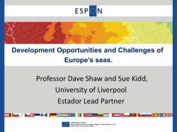 Development opportunities and challenges of Europe`s seas