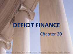 deficit finance