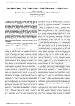 Directional-Change Event Trading Strategy: Profit