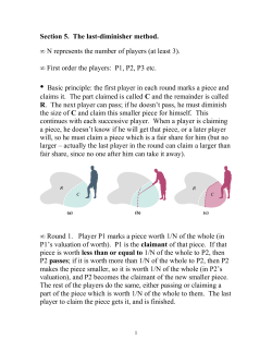 Chapter 1 The Mathematics of Voting