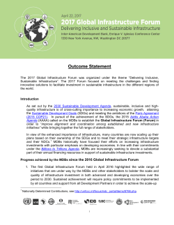 Outcome Statement
