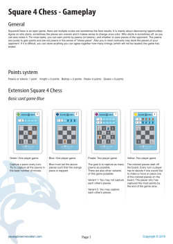 Square 4 Chess - Gameplay