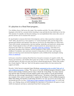 It`s playtime in a Head Start program