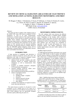 Review of critical radiation areas for LHC Electronics